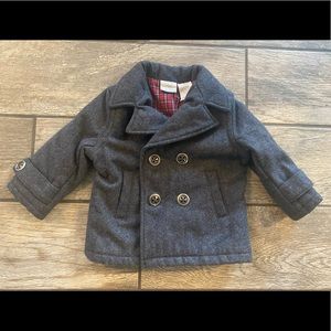 Wool winter peacoat [baby 6 -9 months]
